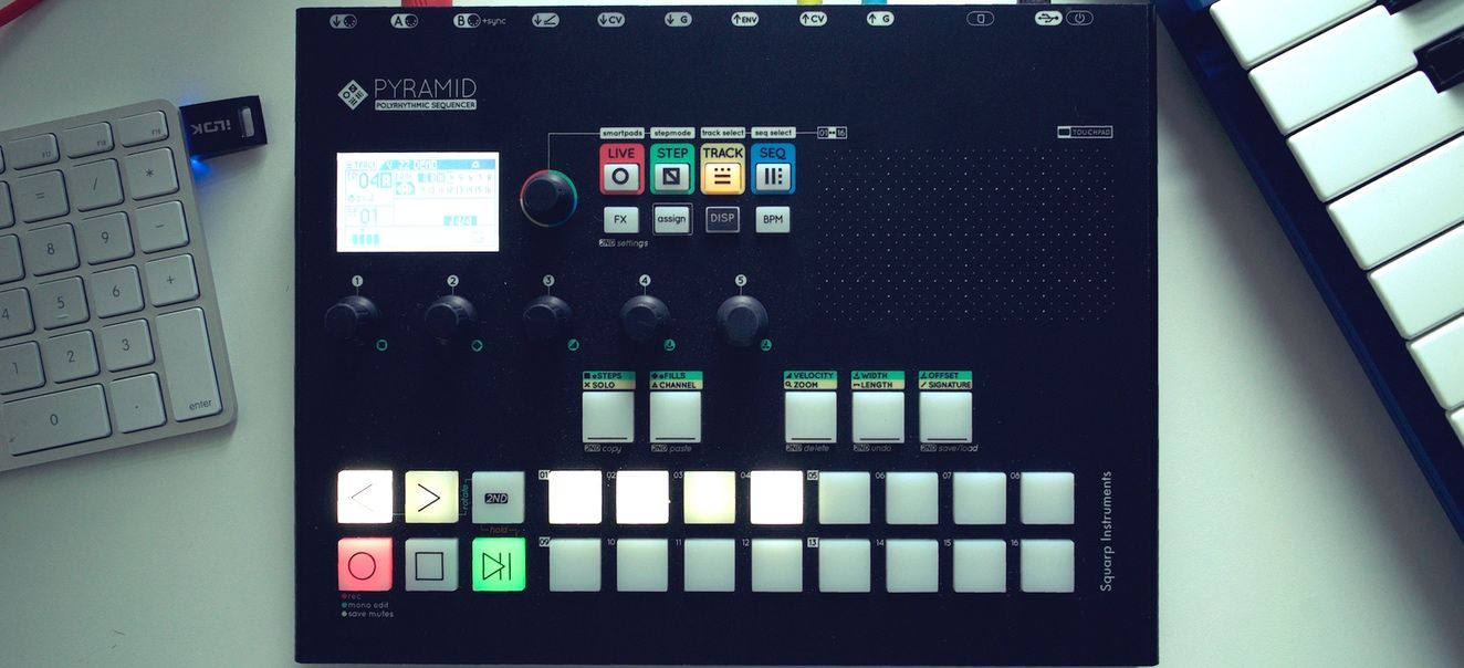 Review: Squarp Pyramid MIDI Sequencer on Steroids