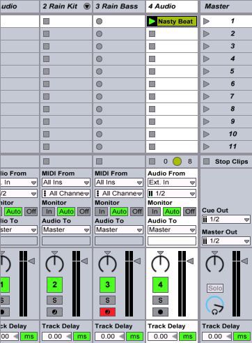 Ableton's Session view