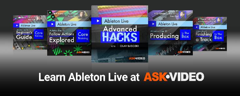 AskVideo's Ableton Live 11 courses