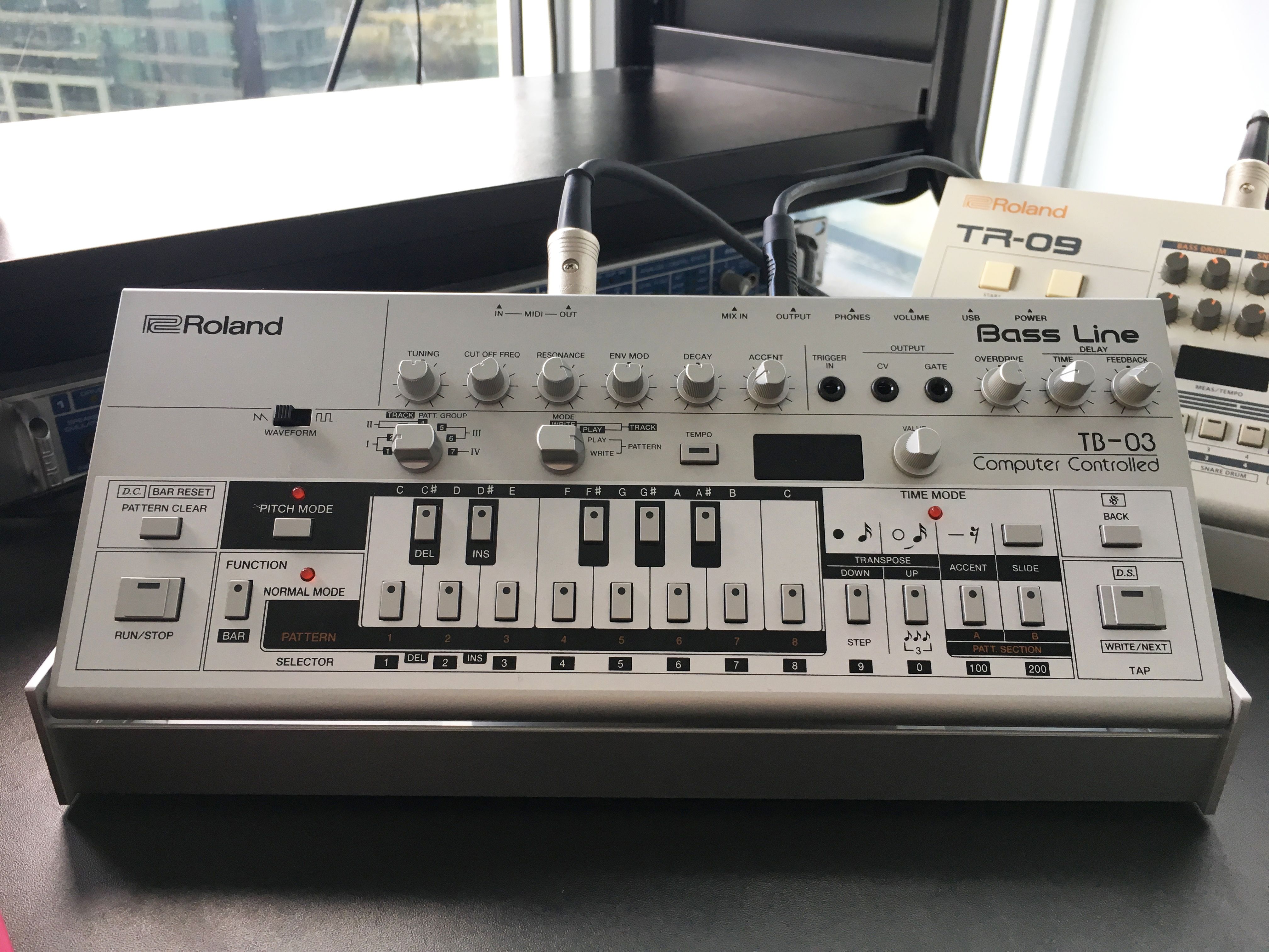 Roland Boutique TB-03本体経年劣化は多少あります