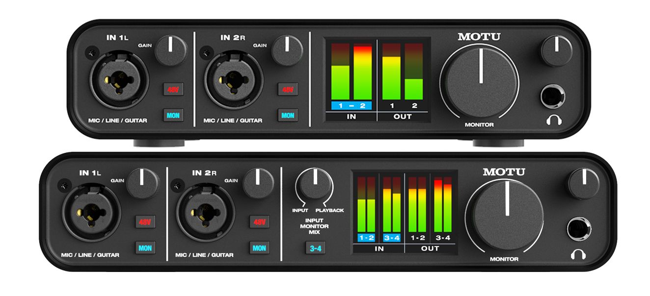 First Look: MOTU M2 and M4 Audio Interfaces