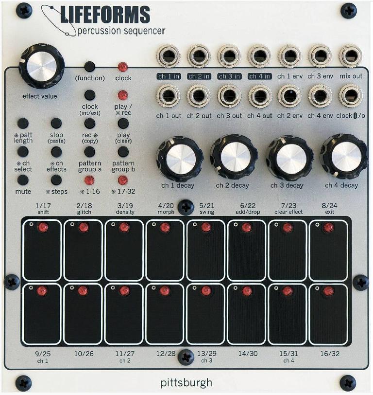 Pittsburgh Modular Lifeforms Percussion Sequencer