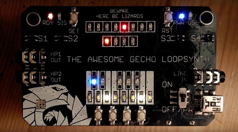 Gecho, Polyphonic, Pocket DIY Loop Synth That Creates Incredible Loops