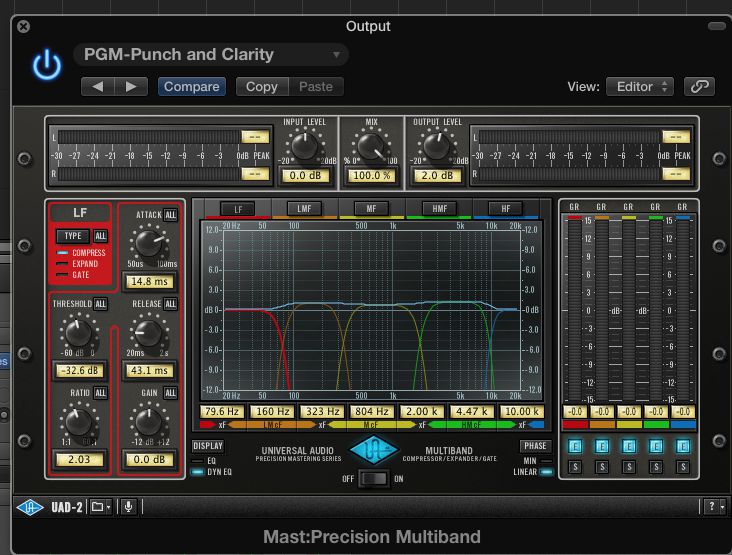 uad precision multiband vs fabfilter mb