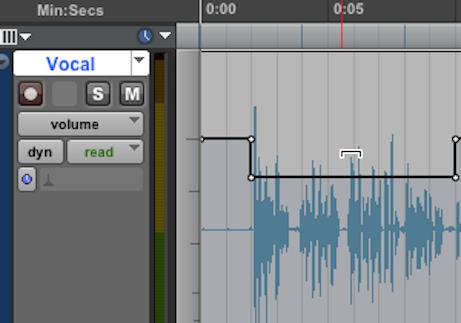 Adjusting automation with the Trimmer tool