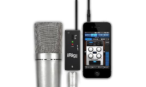 iRig PRE is easy as pie to connect to your favorite iOS device.