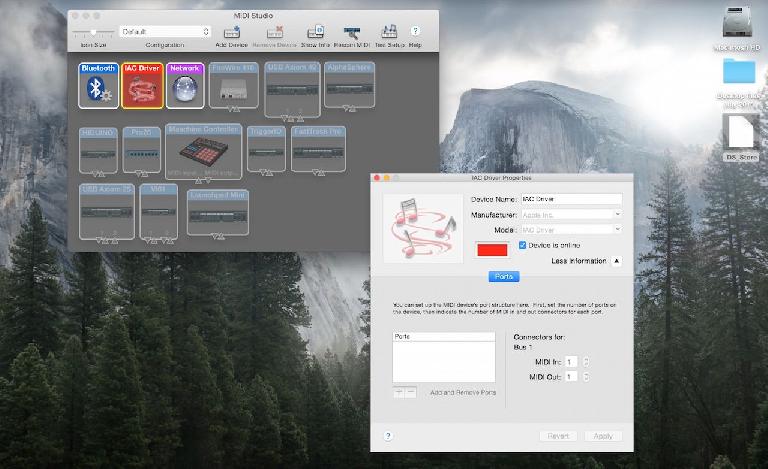 Setting up your virtual MIDI port on OS X.