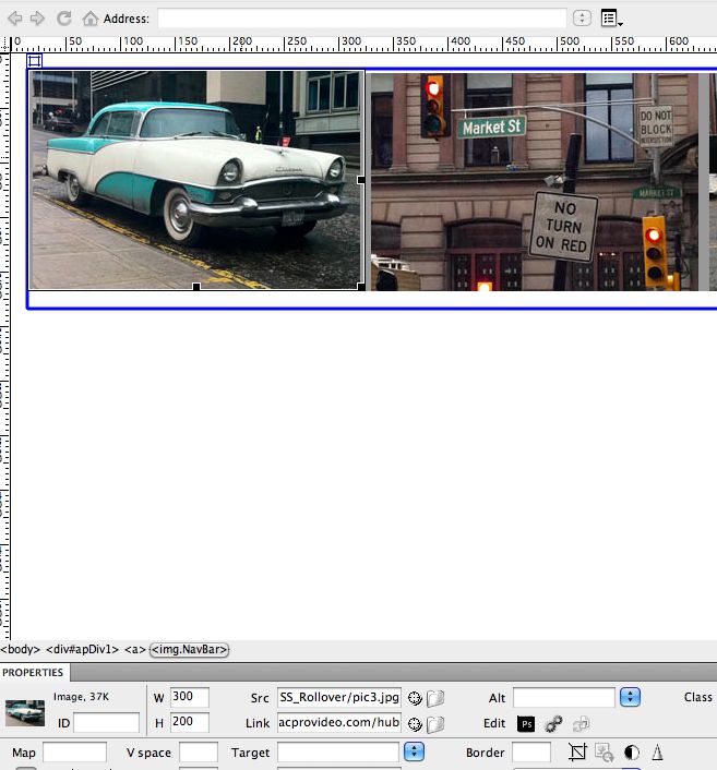 Creating Image Rollovers Using Css In Dreamweaver