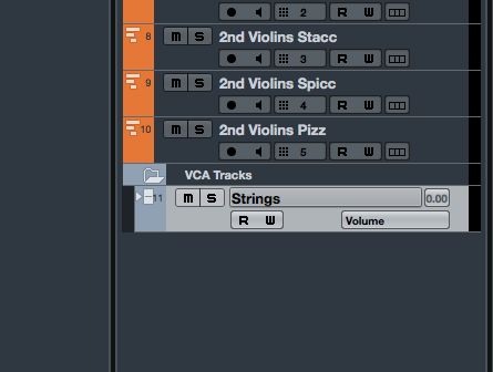 VCA Tracks