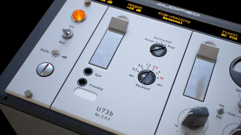 Audified U73b have a brand new interface and more controls.