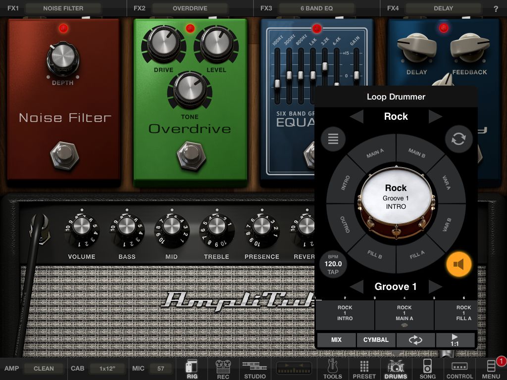 download the new version for ios AmpliTube 5.6.0