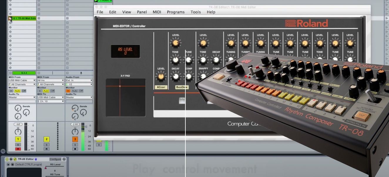 Automate and Edit Roland Boutique TR-08 With This ?6 Software