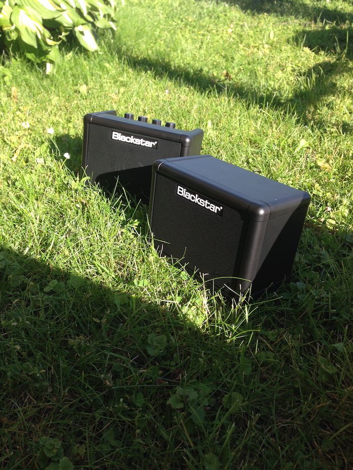 The Blackstar FLY 3 Watt Mini Amp is perfect for jamming in your backyard.