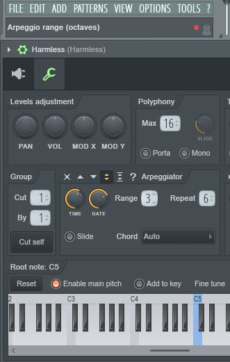 Creating Arps in FL Studio : 