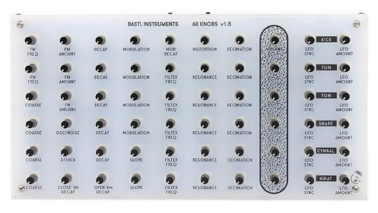 BASTL INSTRUMENTS 60Knobs MIDIコントローラー-