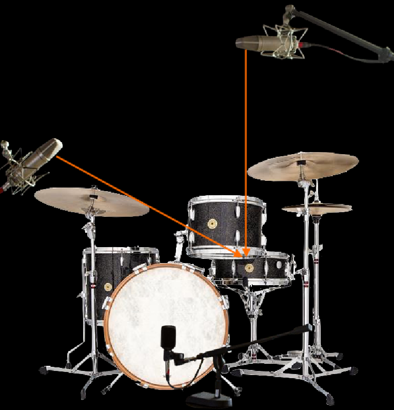 Using the Glyn Johns Method for Recording Drums