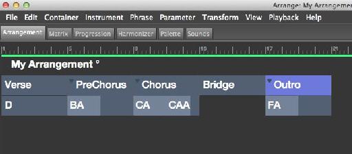 Song Arrangements