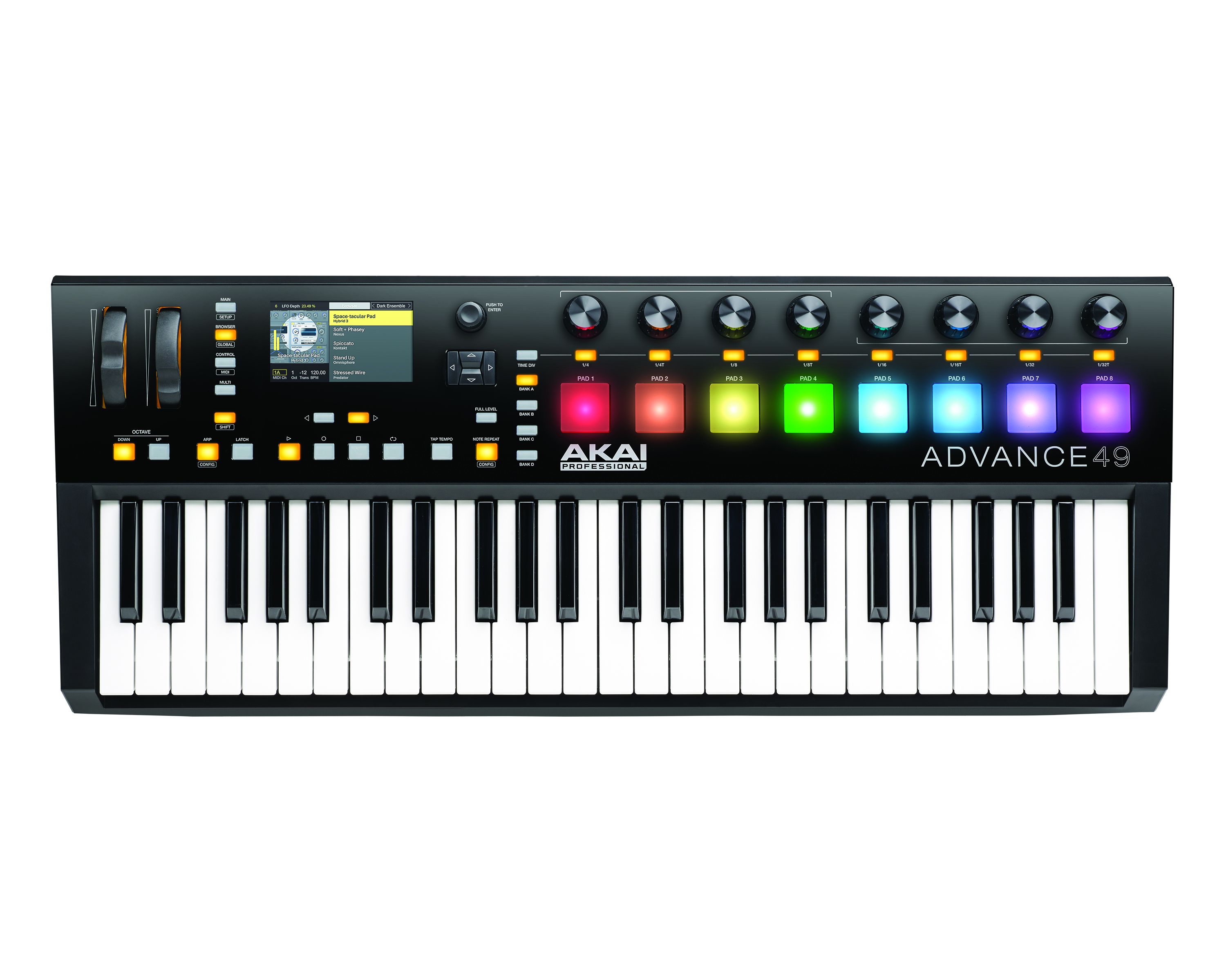 Second up is The Akai Pro Advance 49.