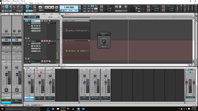 Sonar gives you vocal track synchronization built-in.