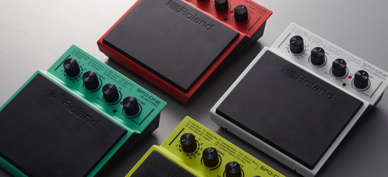 Roland Releases SPD One Multi-Trigger Percussion Pads