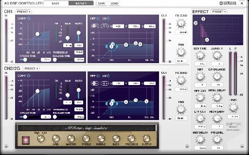 Figure 3. AG DSP Controller - Expert Mode.