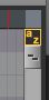 To achieve vertical zoom click the upper half of the MIDI Note Zoom button in the right hand scroll bar. Horizontal zooming can be achieved with the keyboard commands 'R' and 'T' if the window is in key focus.