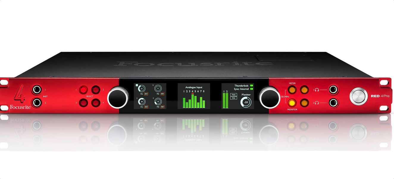 Focusrite 4Pre Interface With 58-Input/64-Output Th