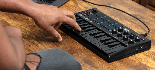 【即購入OK】AKAI MPK mini MK3 Black Akai Professional MPK mini mk3 Keyboard Controller Black on