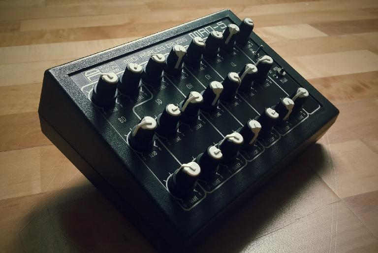 AVP Synth MAD-5 100% Analog synthesizer.