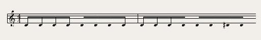 Figure 1: Score without markup