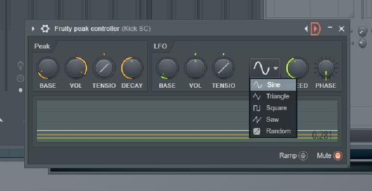 fl studio radio effect