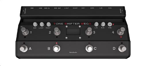 Melo Audio Tone Shifter Mega Is A MIDI Pedal Controller & Audio Interface  In One