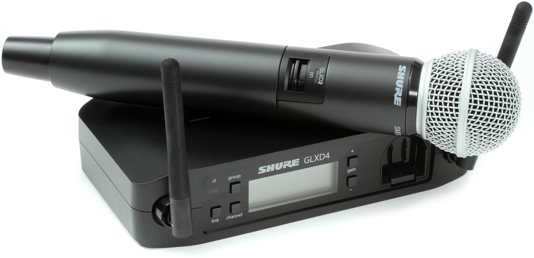 Micro sans fil - SHURE - GLXD SM58 
