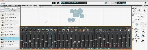 Mono Mics - Adjusting the various mono and comp drum mics that BFD3 has to offer can completely change the sound of your virtual kit.