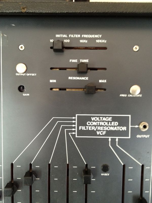 FIGURE 5: Filter Frequency control on the ARP 2600.