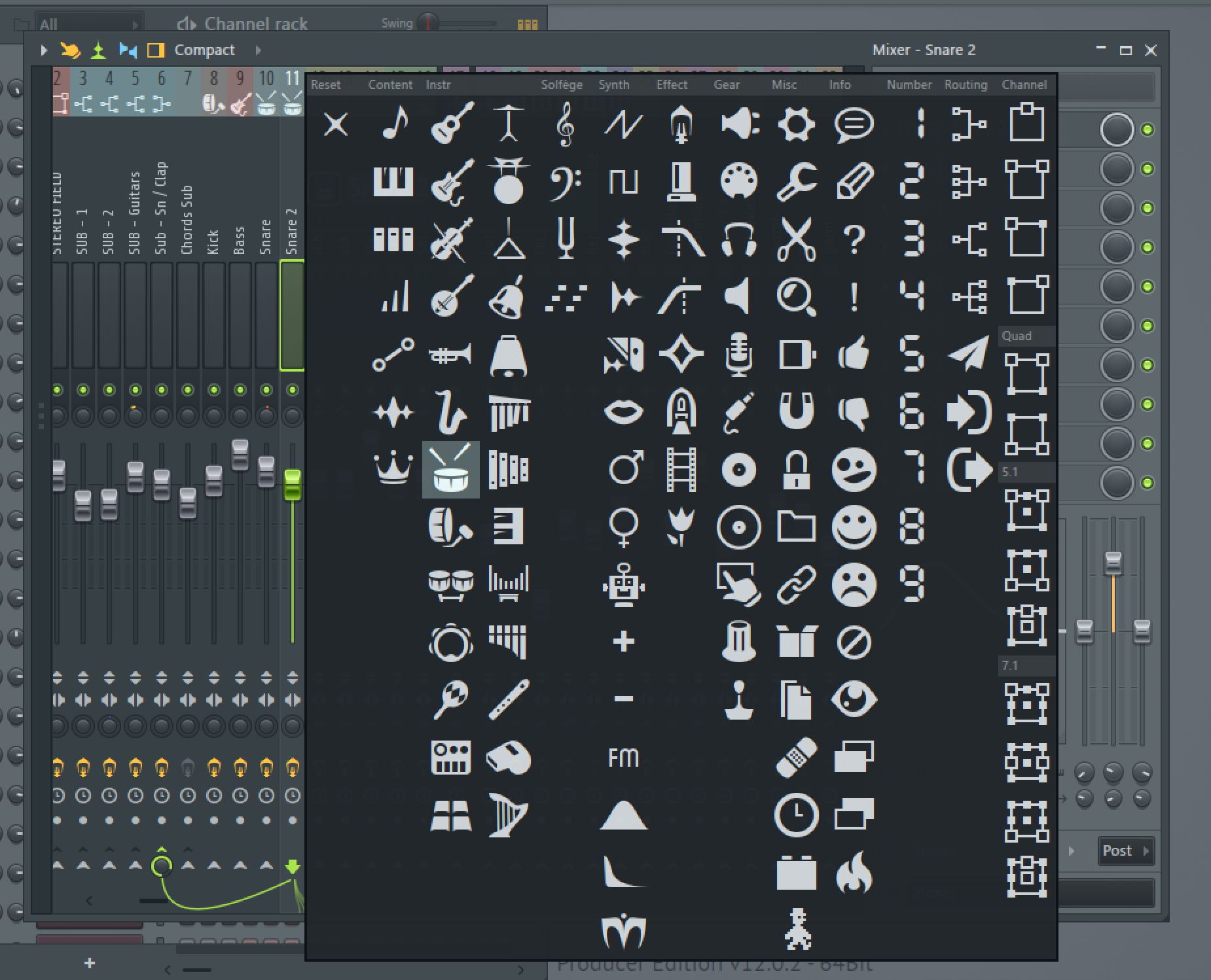 Dzn D D Dµd D Dµ Mixer D Fl Studio 12 Ask Audio