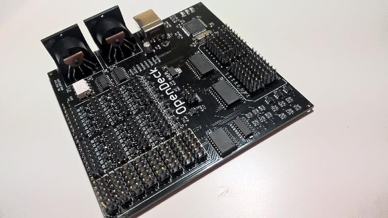 The OpenDeck hardware board