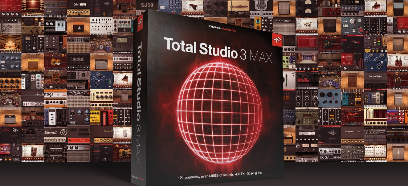 人気SALE新作登場 IK Multimedia Total Studio 3.5 MAX Crossgrade初回限定版(パッケージ版)：池部楽器店  ロックハウス池袋