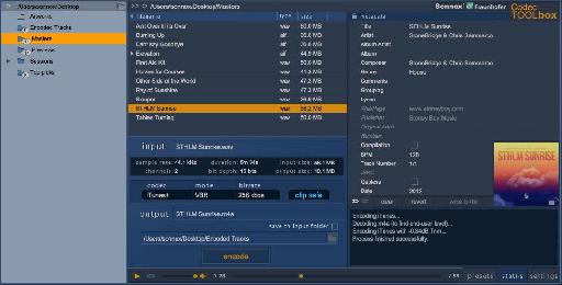 The Sonnox Codec Toolbox.