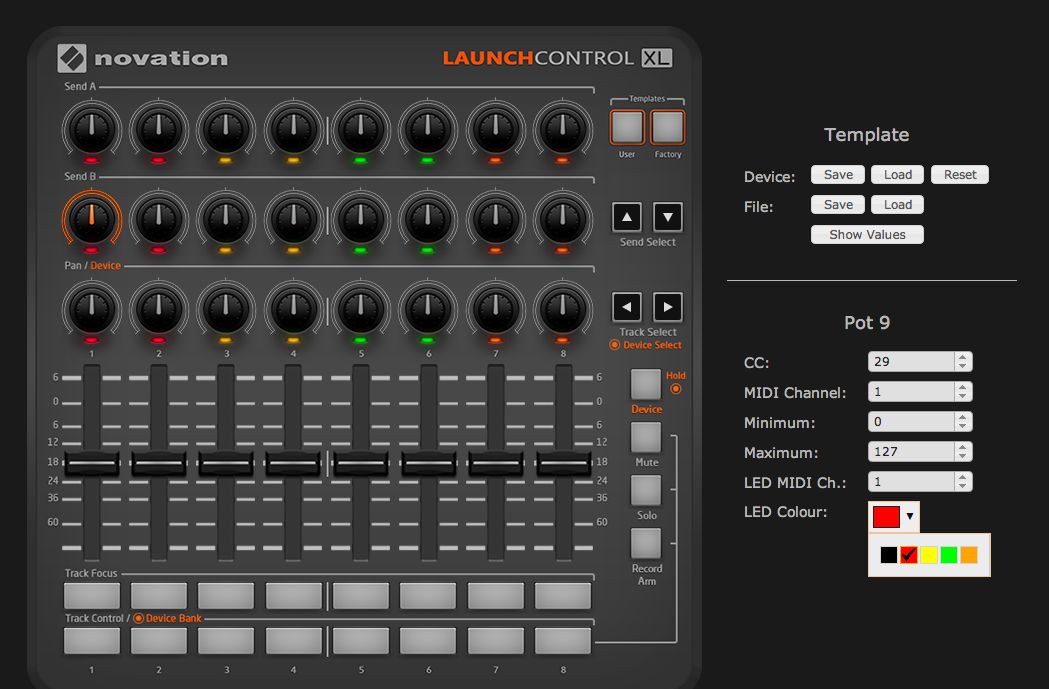 novation launch control xl mk2 manual