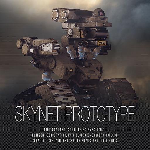 Bluezone Skynet Prototype - Military Robot Sound Effects