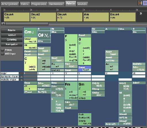 The Palette Section