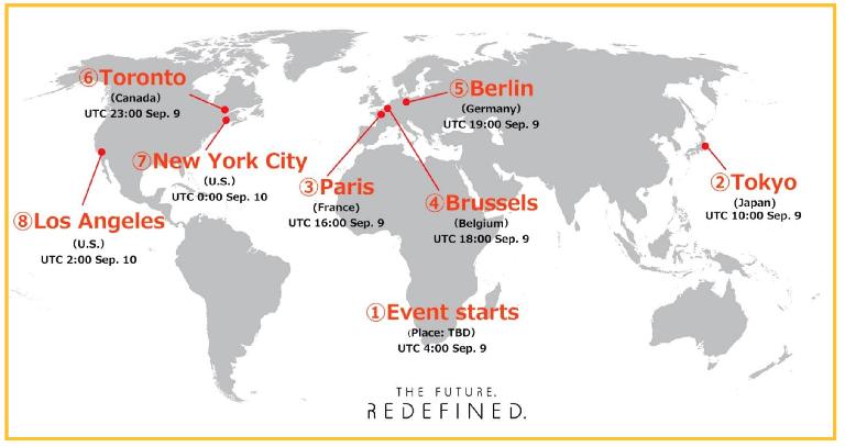 Roland schedule for The Future Redefined