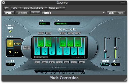 Autotune plugin logic pro x