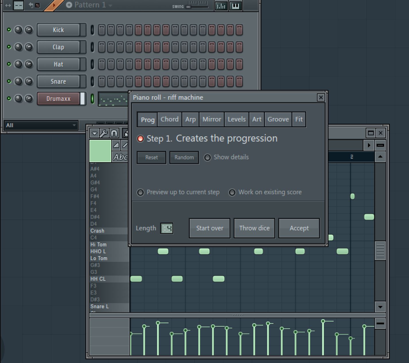 Riff machine fl studio как пользоваться