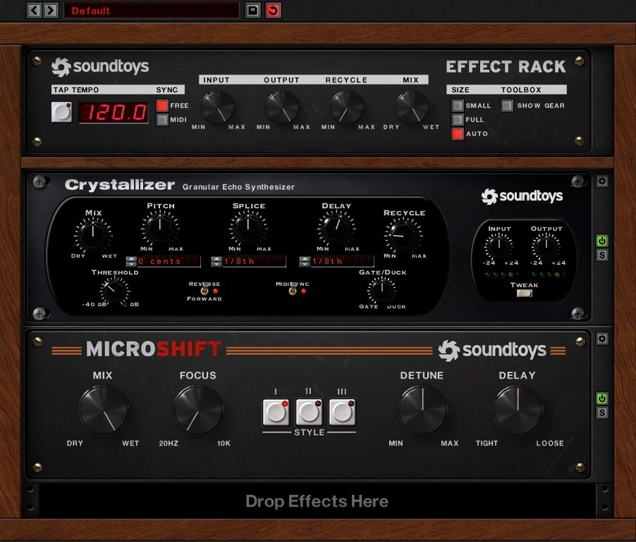 soundtoys effect rack review