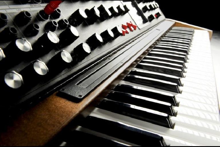 close up Minimoog Voyager XL