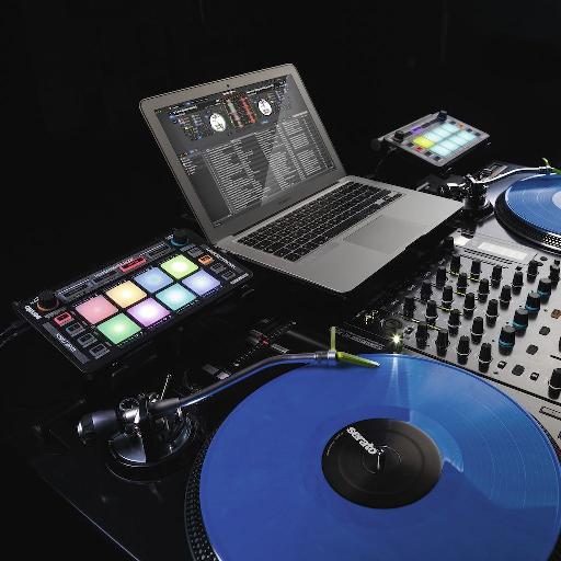 Reloop NEON in a Serato DJ setup.