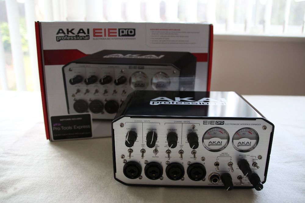 (Pic 1) The rugged (slightly military) looking Akai EIE Pro