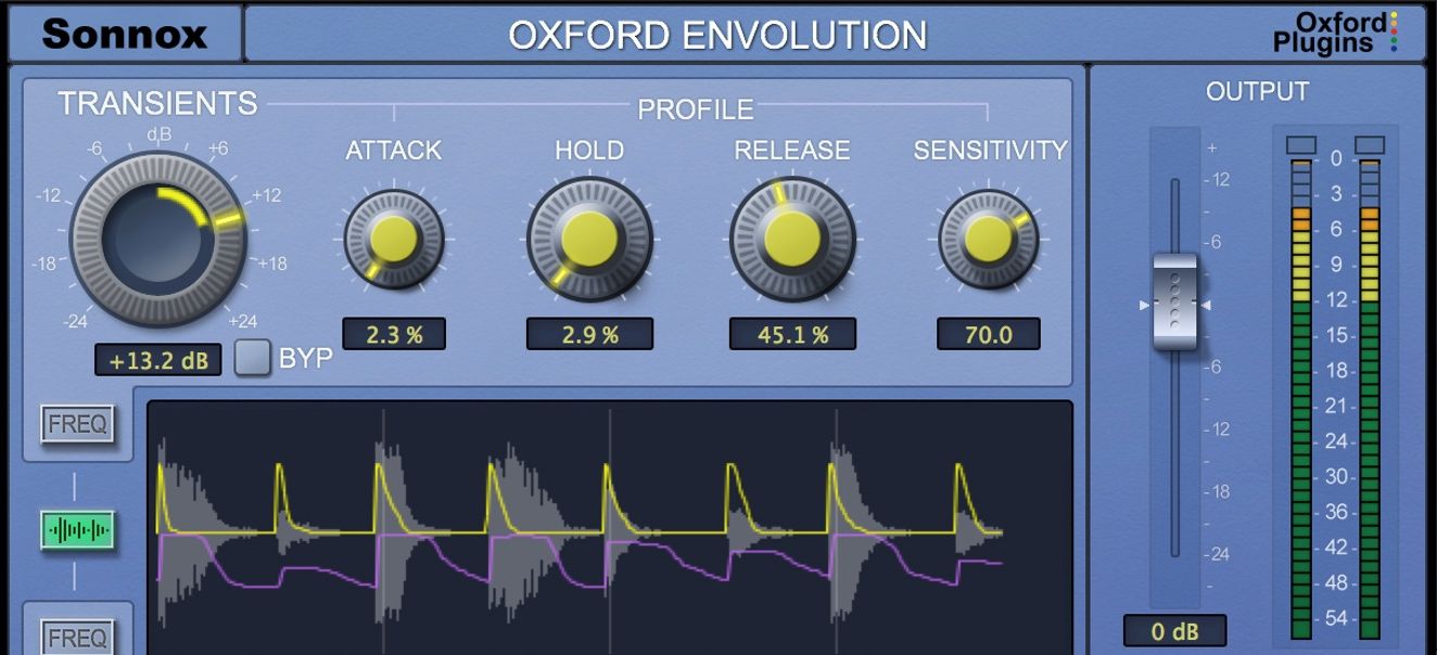 sonnox oxford evolution plugin